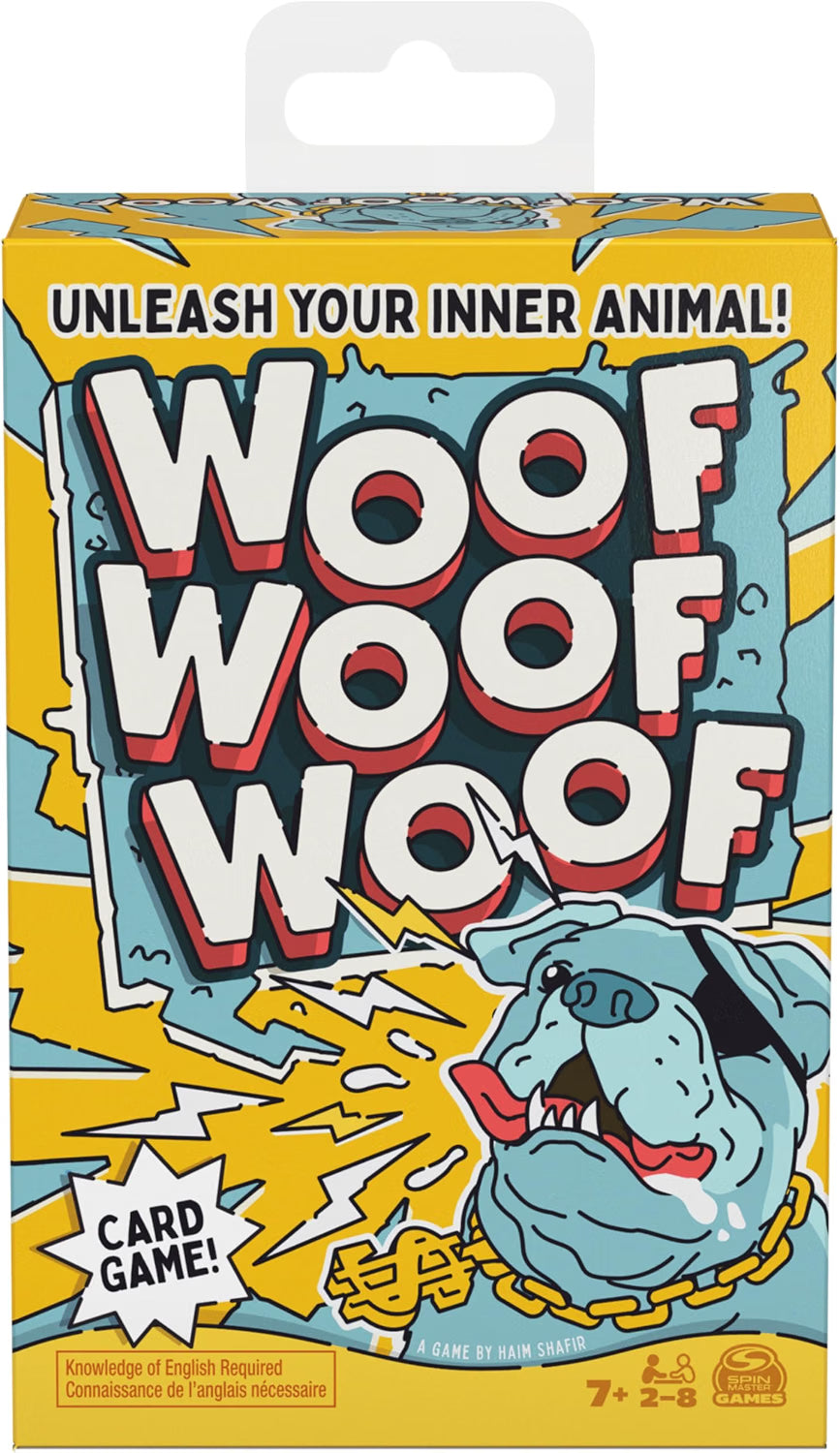 Spin Master Woof Woof Woof: A Fast-Paced Classic Matching Card Game