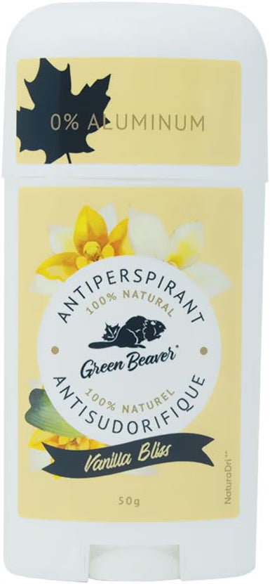 Green Beaver All Natural Body Deodorant Vanilla Bliss 50g