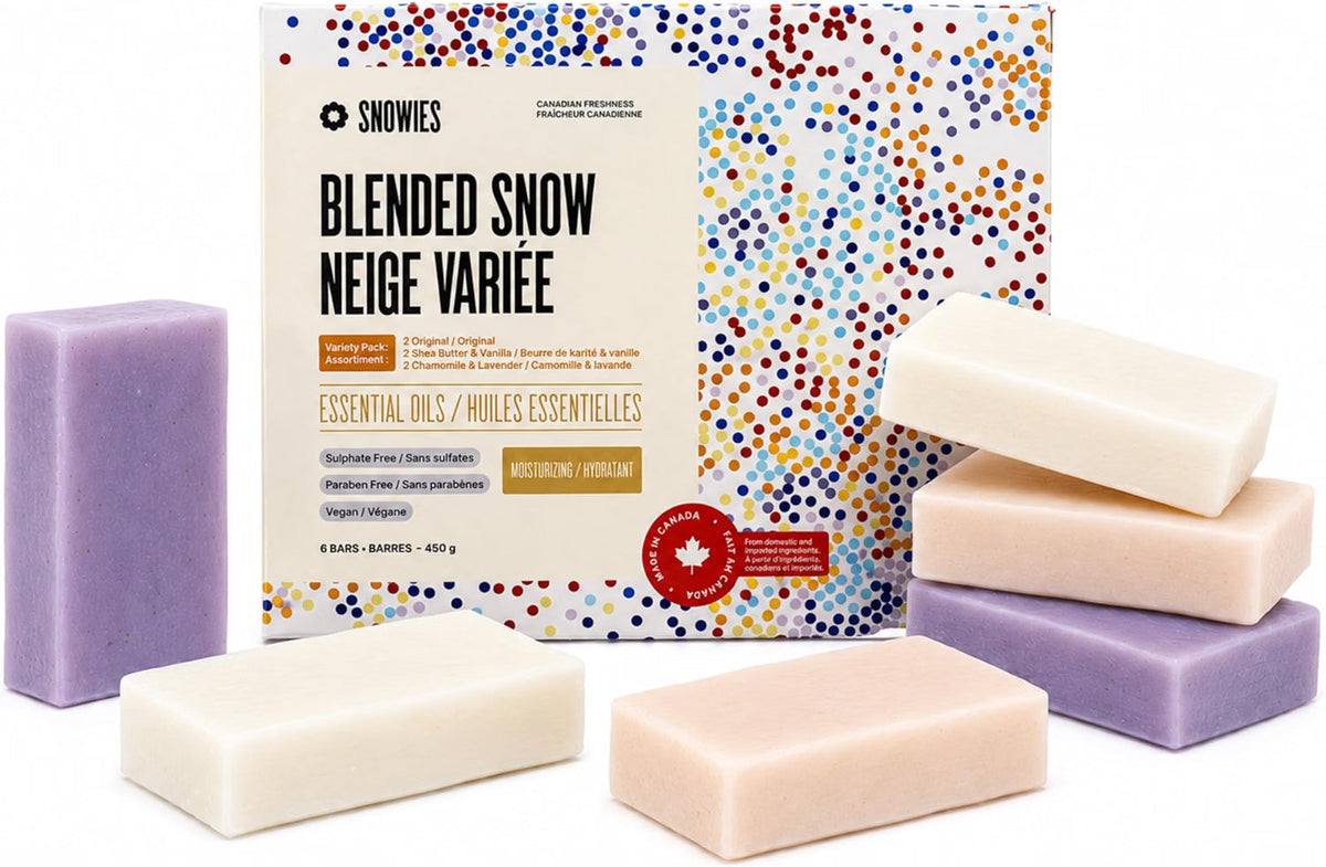 Snowies Blended Snow Bar Soap