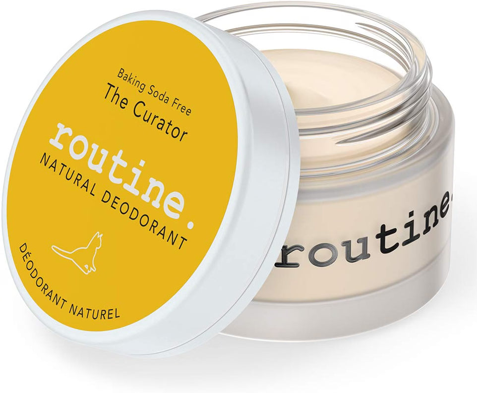 Routine Natural Beauty Routine Natural Deodorant, The Curator Eucalyptus, Geranium, Black Spruce & Cocoa 58g